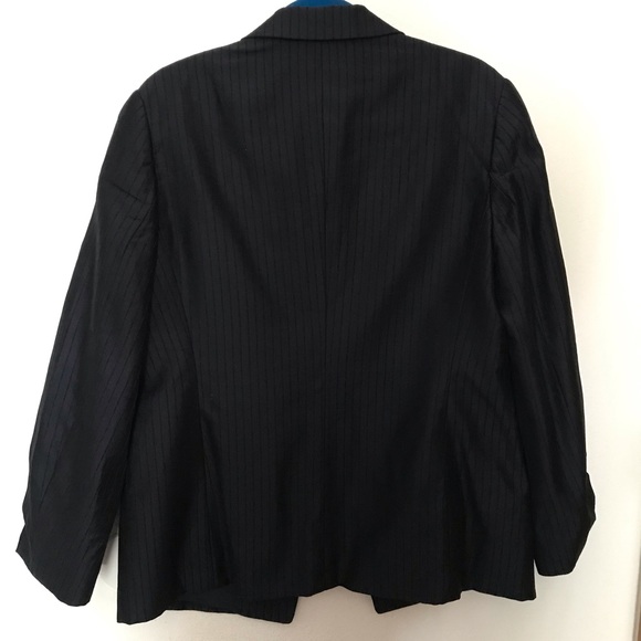 GIORGIO ARMANI, Le Collezioni made in Italy dark blue blazer. - Picture 5 of 8